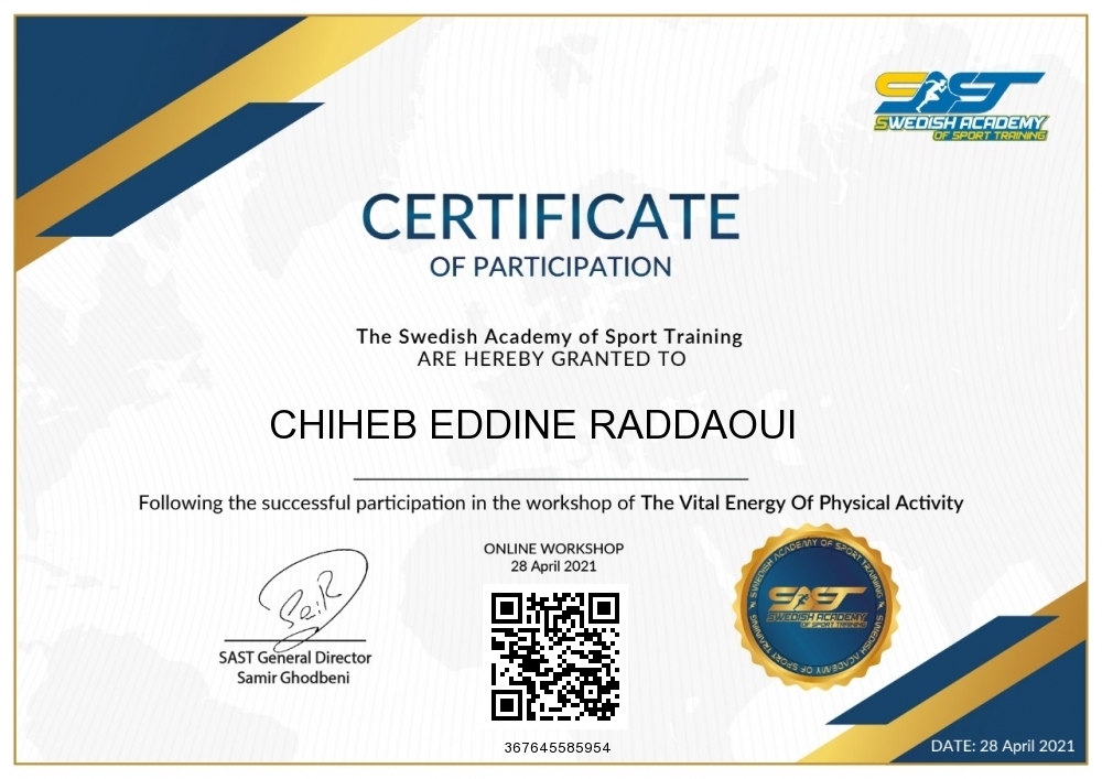 Chiheb eddine raddaoui